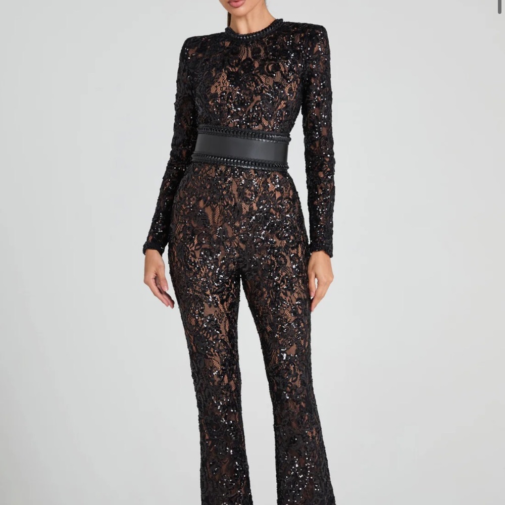 Bella Black Nadine Merabi Jumpsuit